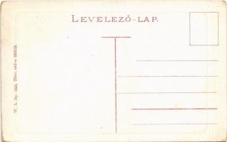 Oravica, Oravita; Görög keleti román templom. W.L. Bp. 1223. / Greek Orthodox Romanian church (fa)