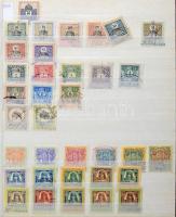 Kb. 750 db okmánybélyeg, köztük okirati illeték, ellenőrző szelvények stb. a klasszikus korszaktól k...