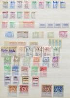 Kb. 750 db okmánybélyeg, köztük okirati illeték, ellenőrző szelvények stb. a klasszikus korszaktól k...