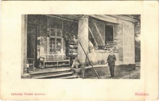 1912 Munkács, Mukacheve, Mukachevo, Mukacevo; Lehoczky Tivadar múzeuma, koponya / museum, skull