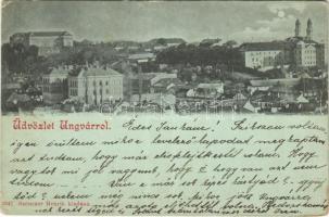 1899 (Vorläufer) Ungvár, Uzshorod, Uzhhorod, Uzhorod; Szenczer Henrik 3347. (EK)