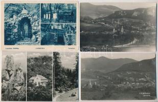 Csobánka - 4 db régi képeslap (közte 2 fotó és 1 modern lap) / 4 pre-1945 postcards (including 2 photos and 1 modern postcard)