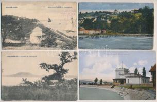 Fonyód (Balaton) - 4 db régi képeslap / 4 pre-1945 postcards
