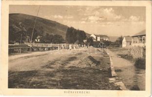 1939 Alsóverecke, Niznije Verecki, Nizsnyi Vorota, Nyzhni Vorota; utca / street (EB) + M. KIR. POSTA 30.
