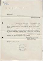 1940 Bp., FÉG Lampart Sportkör Fotószakosztálya fotókiállítási meghívó értesítő levél