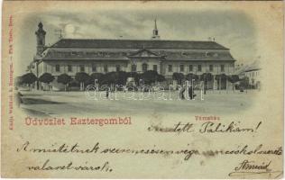 1899 Esztergom, Városháza. Wallfisch A. kiadása (fl)