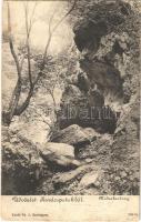 1905 Kovácspatak, Kovacov (Esztergom); Medve-barlang / cave (EK)