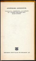 Középkori anekdoták. Szerk.:Szabó György. Bukarest, 1976, Kriterion. Kiadói kartonált papírkötés, ko...