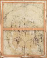 Kolozsvári Grandpierre Miklós (1950-): Bűbáj. Olaj, vászon, jelzett. Alján apró felületi sérüléssel....