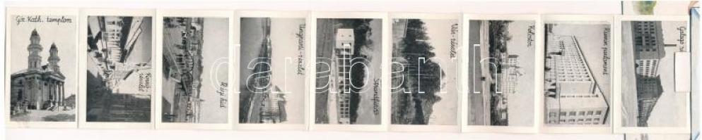 Ungvár, Uzshorod, Uzhhorod, Uzhorod; Népviseletes leporello repülőgéppel / folklore, aircraft, lepor...