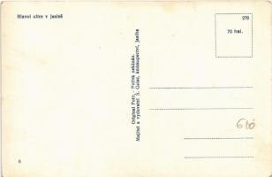 Kőrösmező, Yasinia, Jassinja, Jasina (Máramaros); Fő utca, Központi szálloda, üzletek / Hlavní ulice...