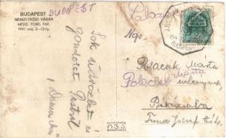 1941 Budapest, Nemzetközi Vásár, Tungsram Orion pavilon + So. Stpl (fl)