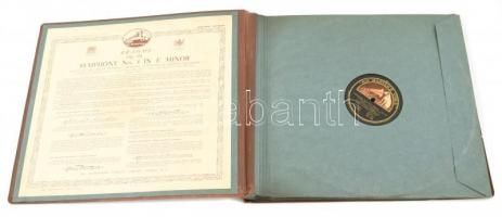 Brahms összes műve gramofon lemez gyűjtemény egy hiánnyal