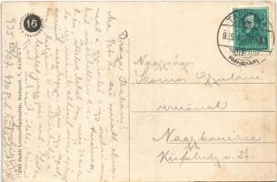 1935 Tapolca, Dienes szálloda, étterem, bor és sör csarnok, polgári szobák. Vasúti levelezőlepárusít...