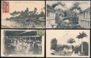 Martinique 4 db régi képeslap