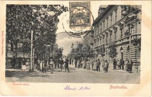 1904 Szabadka, Subotica; Kosuth utca. Kúnn József kiadása / street view