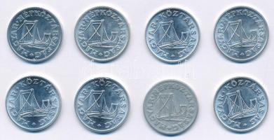 1972-1993. 50f Al (8xklf) T:1-,2