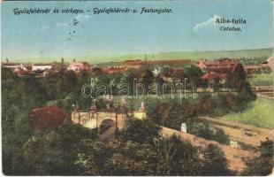 1925 Gyulafehérvár, Karlsburg, Alba Iulia; várkapu / Festungstor / Cetatea / castle gate