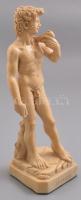 David szobor, műgyanta, jelzett (A. Gianetti), apró kopásnyomokkal, m: 22 cm