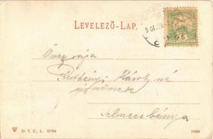 1904 Miskolc, Szemere utca, villamossín. Fényképezte Forstné Váncza Emma (EK)