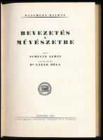 Schultz Alwin: Bevezetés a művészetbe. Átdolgozta: Lázár Béla.Bp., 1922, Pantheon, 194+2 p. Aranyozott gerincű félbőr-kötésben, festett felső lapélekkel, apró kopásnyomokkal, de alapvetően jó állapotban.