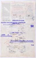 1923 Bp., Krayer E. és Társa Festék-kence és Lakkgyár fejléces számlája okmánybélyeggel