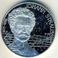 Ausztria 1995. 25Ecu Ag "Strauss" T:PP
