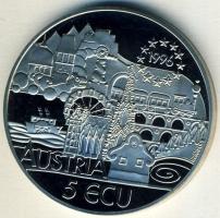 Ausztria 1996. 25Ecu Ag "Mozart" T:PP