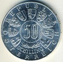 Ausztria 1963. 50Sch Ag "600 éves Tirol" T:2