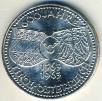 Ausztria 1963. 50Sch Ag "600 éves Tirol" T:2