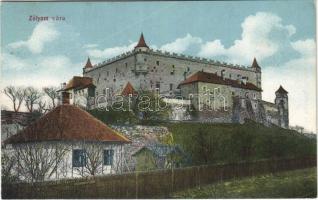 1910 Zólyom, Zvolen; vár / castle
