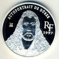 Franciaország 1997. 10Fr/1 1/2€ Ag "Múzeumi kincsek-Dürer: Önarcképe" T:PP Csak ...