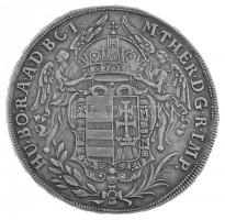 1768K EVM-D Tallér Ag "Mária Terézia" Körmöcbánya (27,96g) T:2- patina / Hungary 1768K EVM...