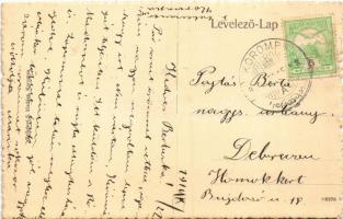 1916 Korompa, Krompach, Krompachy (Szepes); Rókadomb, tér, Kaufmann Jenő üzlete. Balkányi S. kiadása...