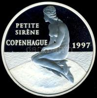 Franciaország 1997. 100Fr/15€ Ag "Koppenhága" T:PP Csak 20.000db!