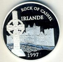 Franciaország 1997. 100Fr/15€ Ag "Írország-Rock of Cashel" T:PP Csak 20.000db!