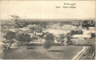 1915 Léva, Levice; látkép. Schulcz Ignác / general view (EK)
