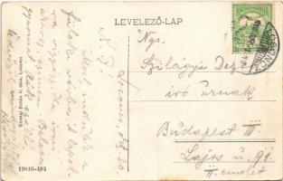 1910 Losonc Lucenec; Csolnakázó pavilon. Bicskei Zoltán kiadása / rowing pavilion