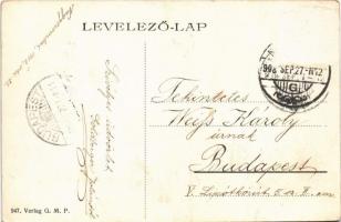 1908 Nagyszombat, Trnava; Nagy Lajos utca, férfi divatterem, Magran Miksa, Szwatko, Manheim Jakob, H...