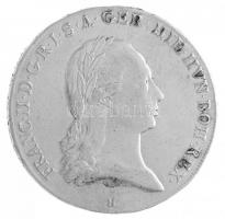 Osztrák Németalföld 1795H Koronatallér II. Ferenc (29,29g) T:2- fny. / Austrian Netherlands 1795H Kronenthaler Franz II (29,29g) C:VF ear mark Krause KM#62.1
