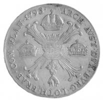 Osztrák Németalföld 1795H Koronatallér "II. Ferenc" (29,29g) T:2- fny. / Austrian Netherla...