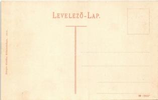 Selmecbánya, Schemnitz, Banská Stiavnica; Látkép nyugat felé. Joerges 1910. / western view