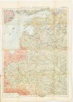 1914 Zsebatlasz naptárral és statisztikai adatokkal az 1915. évre. Szerk.: Kogutowicz Károly és Bátk...