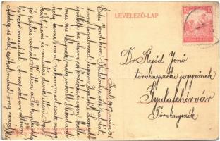 1917 Igal, Kir. járásbíróság. Czeider Kálmán kiadása