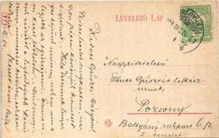 1909 Nyíregyháza, törvényszék, templom. W.L. (?)