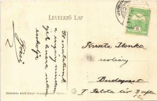 Szécsény, Járásbírósági hivatal két oldalról. Glattstein Adolf kiadása