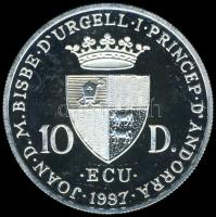 Andorra 1997. 10D Ag "J.S.Bach" T:PP k