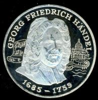 Andorra 1998. 10D Ag "G.F.Handel" T:PP k.