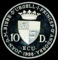 Andorra 1998. 10D Ag "G.F.Handel" T:PP k