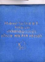 1928 Az Országos Vendéglős Bál kitöltött táncrendje, ceruzával, Fővárosi Sörfőző Rt. Kőbánya maláta ...